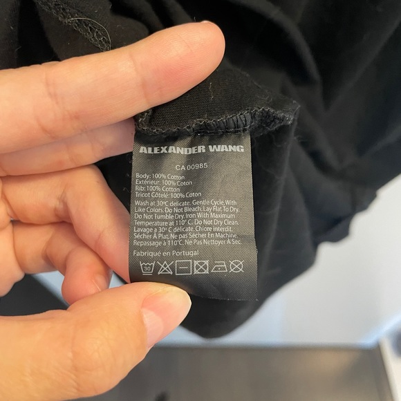 black Alexander wang tee - Picture 2 of 4